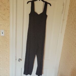 Black Sleeveless Jumpsuit